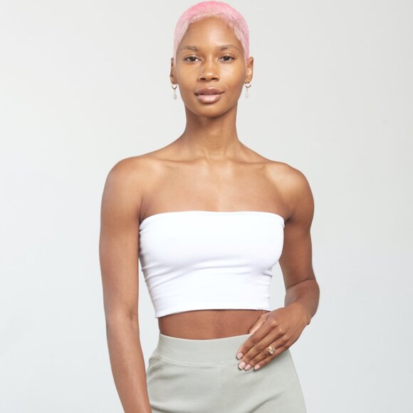 7 Pack Women’s Multi-Color Tube Tops | Basic Fitted, Soft & Stretchy, Made USA - Picture 14 of 16